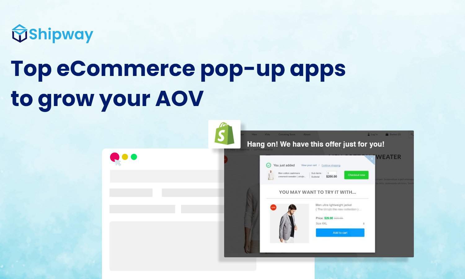 Top 7 eCommerce pop-up apps to grow your AOV