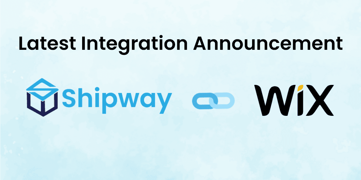 Shipway One is now integrated with WIX