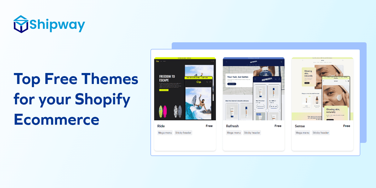 Top 12 Free Shopify Store Themes for eCommerce in 2024