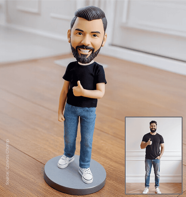 Customized Look-Alike Bobblehead (The 2025 Viral Gift)